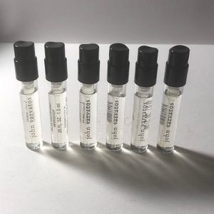(6) John Varvatos Travel Sprays